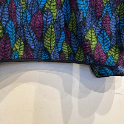 90's Patagonia Synchilla Snap-T leaf pattern パタゴニア シンチラ スナップT リーフ柄 (XL)/C0084F-SO