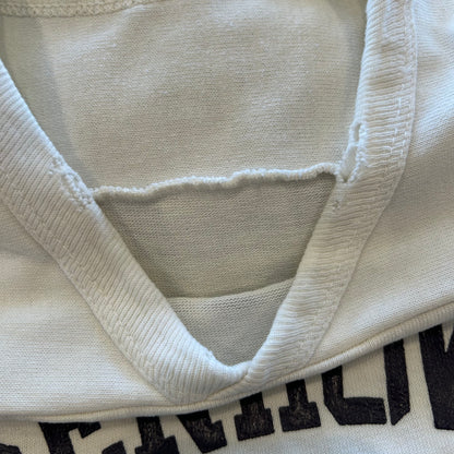80's Unknown EISENHOWER FOOTBALL フットボールTシャツ 白/A3796T-SO