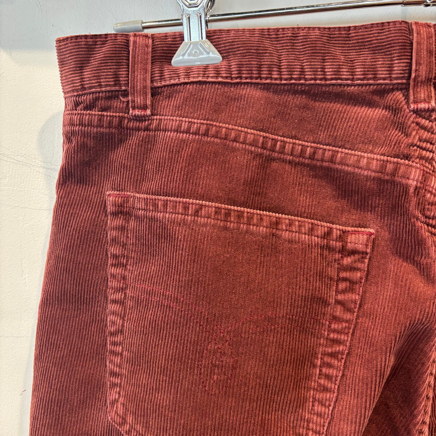 RRL ラルフローレン 5Pコーデュロイパンツ 細畝 バーガンディ(34×32)/A0387P-SO