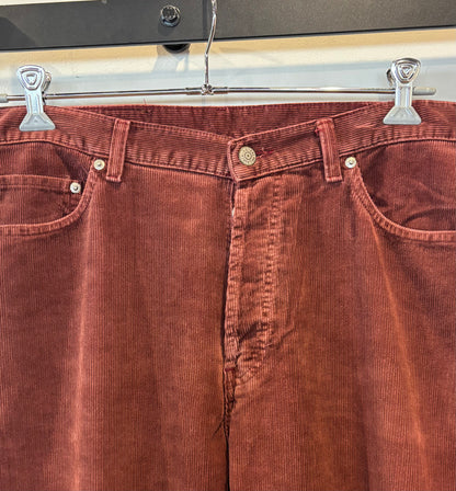 RRL ラルフローレン 5Pコーデュロイパンツ 細畝 バーガンディ(34×32)/A0387P-SO
