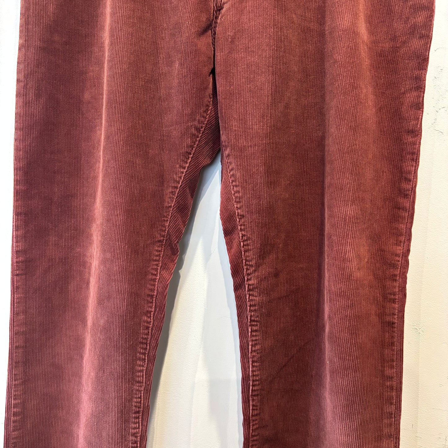 RRL ラルフローレン 5Pコーデュロイパンツ 細畝 バーガンディ(34×32)/A0387P-SO