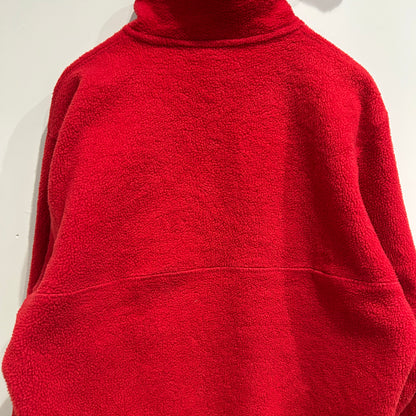 80's ~ Patagonia パタゴニア スナップT フリース プルオーバー レッド パープル (M)/C0096F-SO