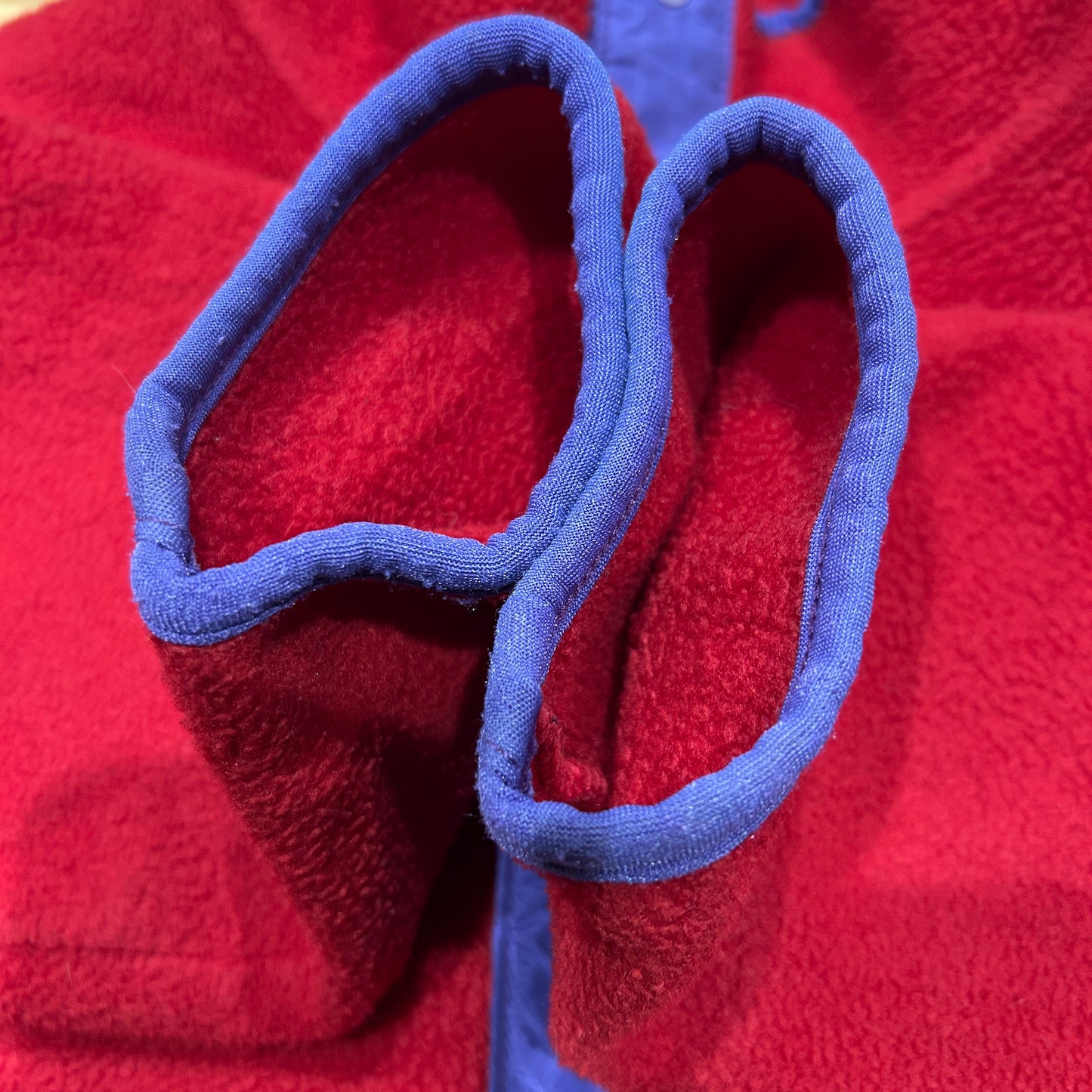 80's ~ Patagonia パタゴニア スナップT フリース プルオーバー レッド パープル (M)/C0096F-SO