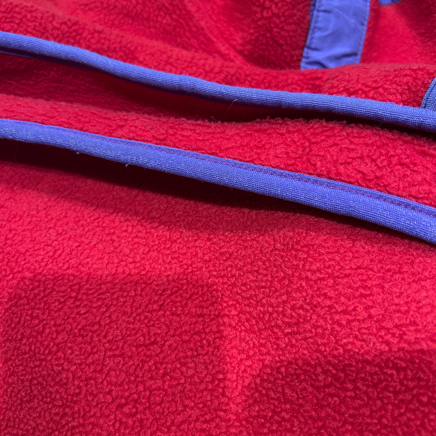 80's ~ Patagonia パタゴニア スナップT フリース プルオーバー レッド パープル (M)/C0096F-SO