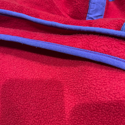 80's ~ Patagonia パタゴニア スナップT フリース プルオーバー レッド パープル (M)/C0096F-SO