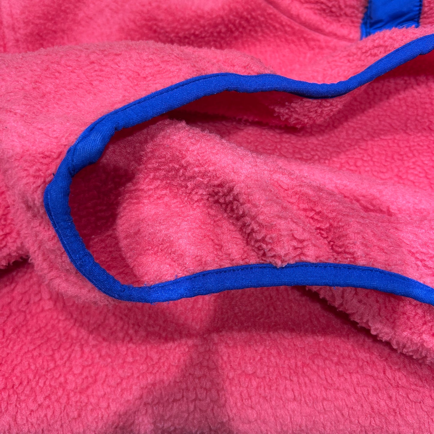 80's Patagonia パタゴニア スナップT フリース プルオーバー 初期型 ピンク ブルー (M)/C0102F-SO