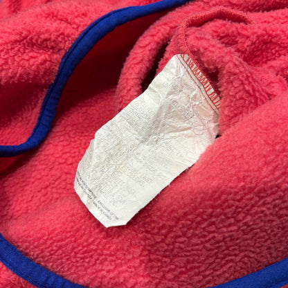 80's Patagonia パタゴニア スナップT フリース プルオーバー 初期型 ピンク ブルー (M)/C0102F-SO