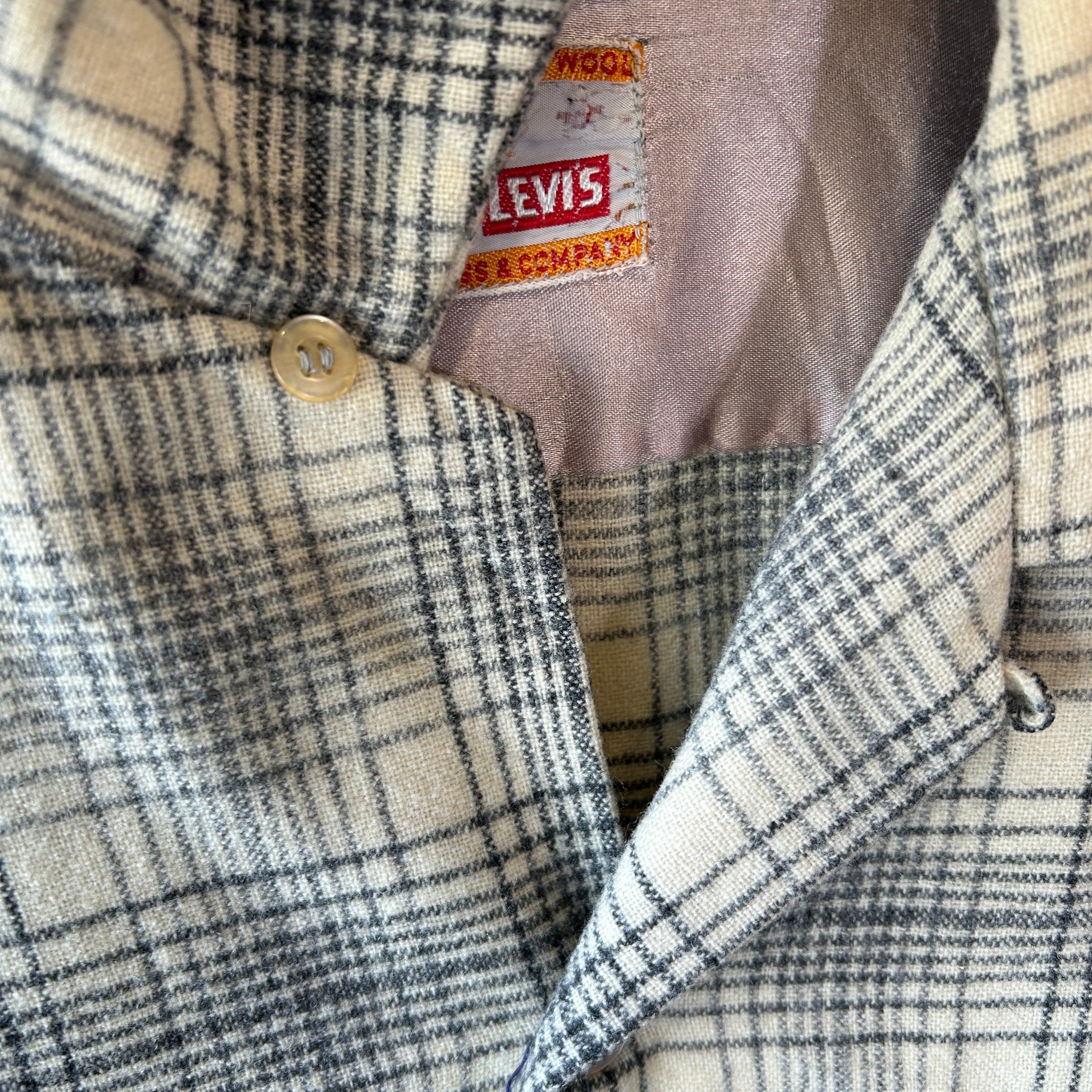 60's Styled by LEVI'S リーバイス オープンカラーシャツ ウール