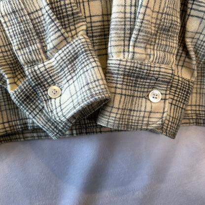 60's Styled by LEVI'S リーバイス オープンカラーシャツ ウール チェックシャツ/AC0155SH-SO