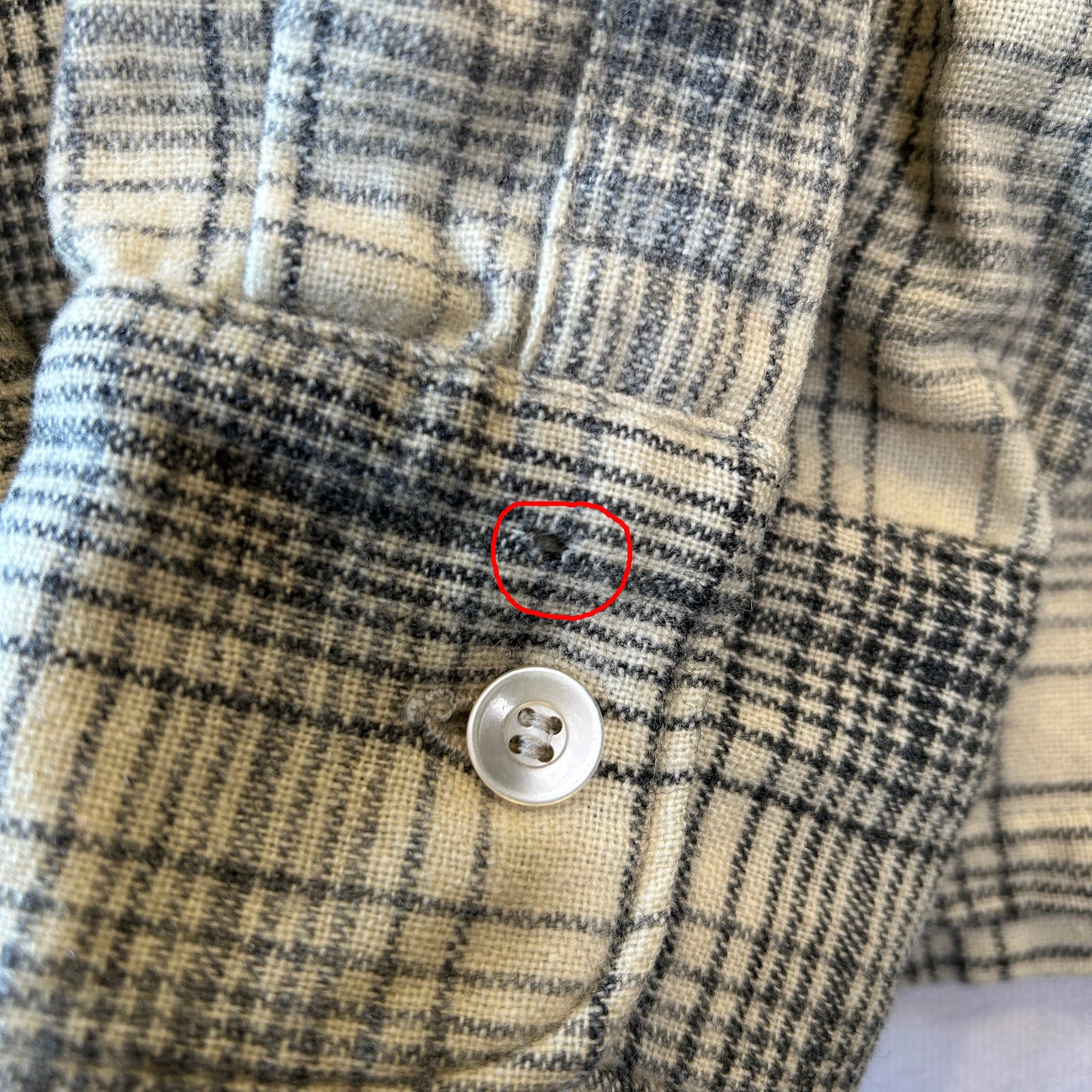 60's Styled by LEVI'S リーバイス オープンカラーシャツ ウール チェックシャツ/AC0155SH-SO