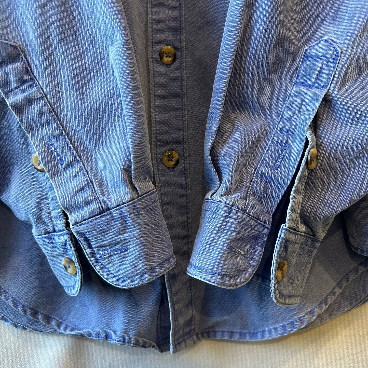 ９0's Patagonia パタゴニア Original Canvas Shirt コットンワークシャツ (L)/A9177SH-SO