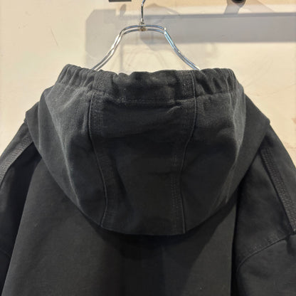 00's Carhartt カーハート  "Simpson" 刺繍入り アクティブジャケット 黒  (サイズ不明：L相当)/C0309J-SO