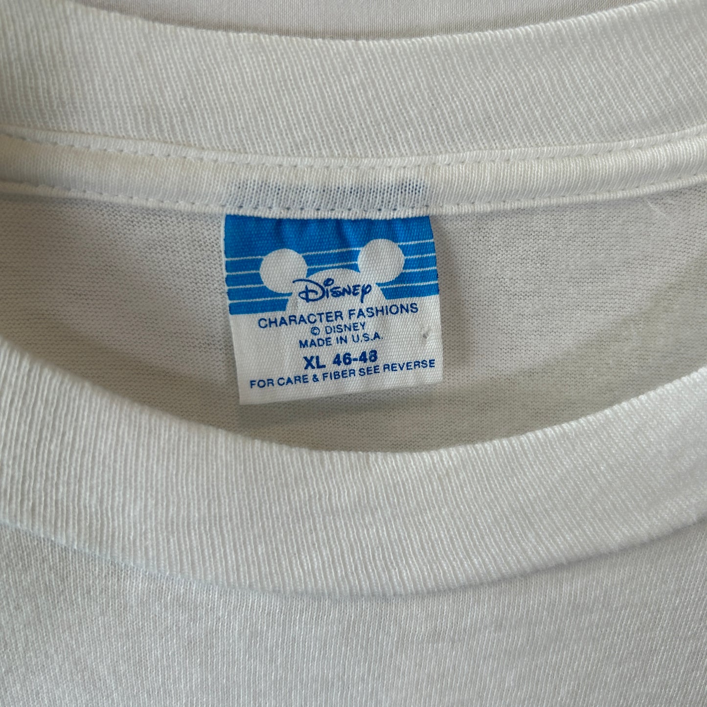 90's Disney ディズニー Pinocchio ピノキオ キャラクターTシャツ 白(XL)/C0432T-SO