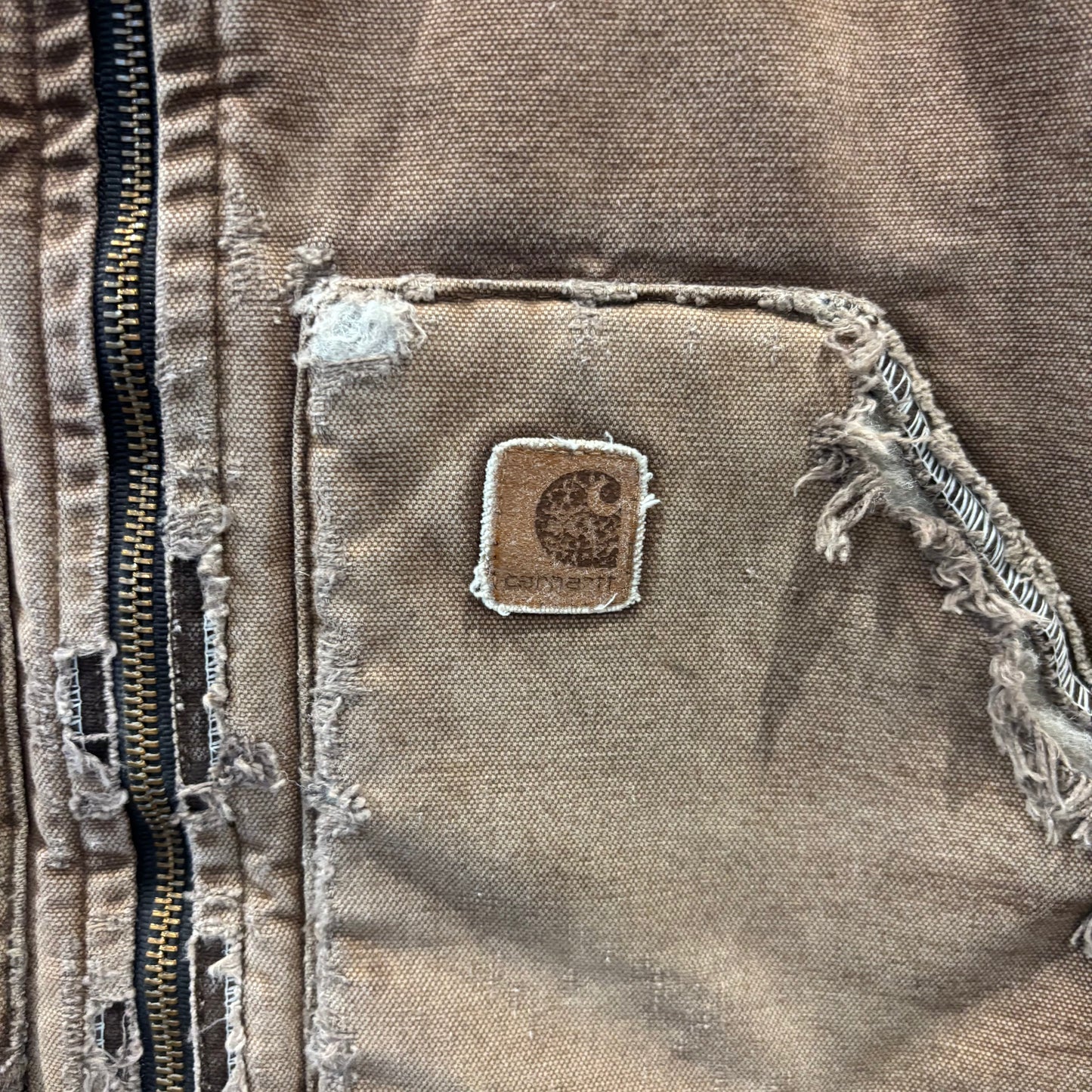 00's Carhartt カーハート ダックベスト V02 DKB ワークベスト(M)/B4127V-SO