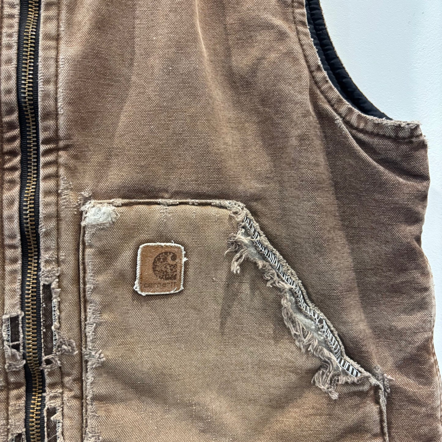 00's Carhartt カーハート ダックベスト V02 DKB ワークベスト(M)/B4127V-SO