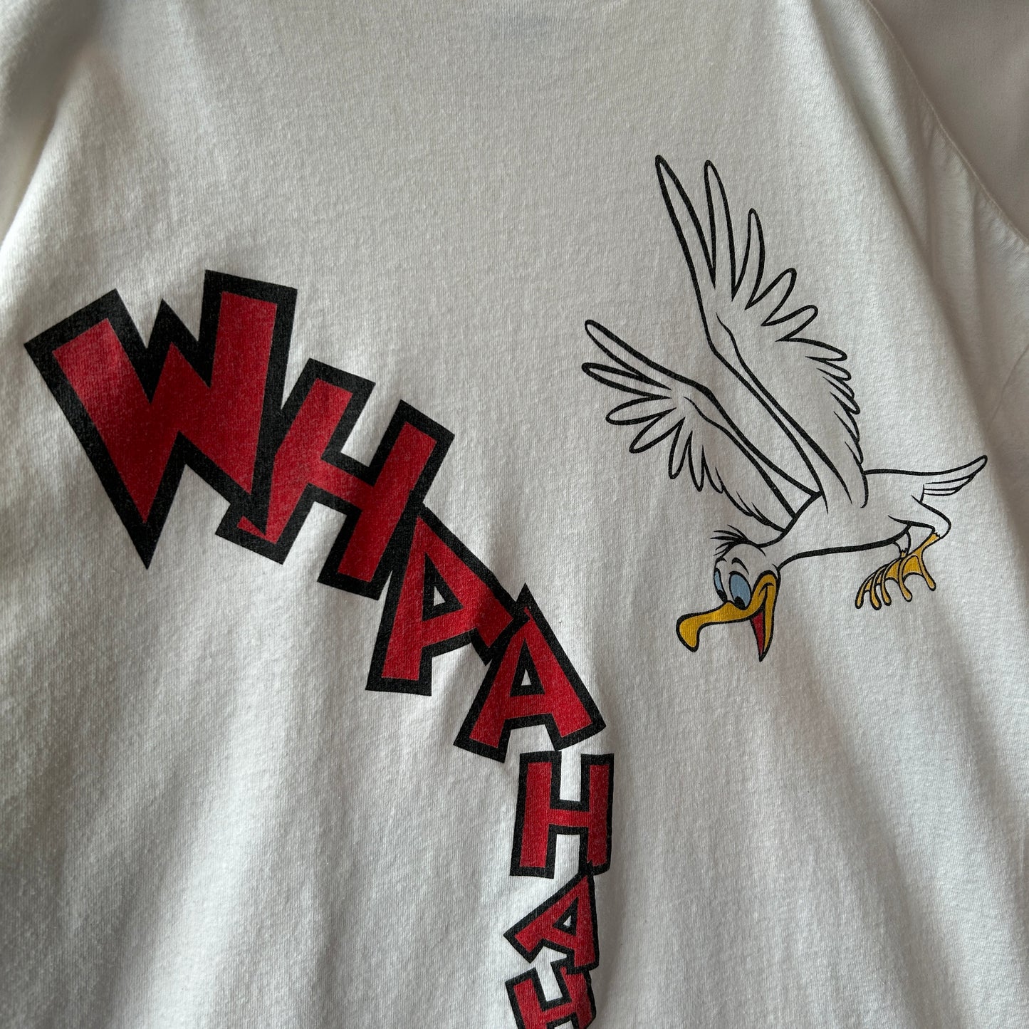 80~90's Disney ディズニー 逆さグーフィー 両面プリントTシャツ 白(XXL)/C1034T-SO