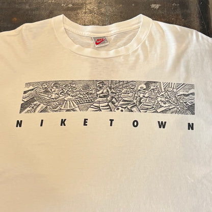 90's NIKE NIKE TOWN CHICAGO スポーツTシャツ(XL)/B1973T-SO