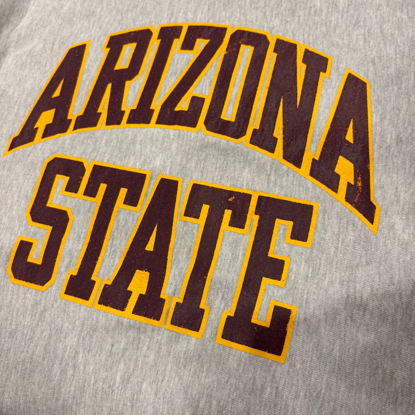 90's  Campion  REVERSE WEAVE リバースウィーブ ARIZONA STATE グレー  XXL /B3134S-SO