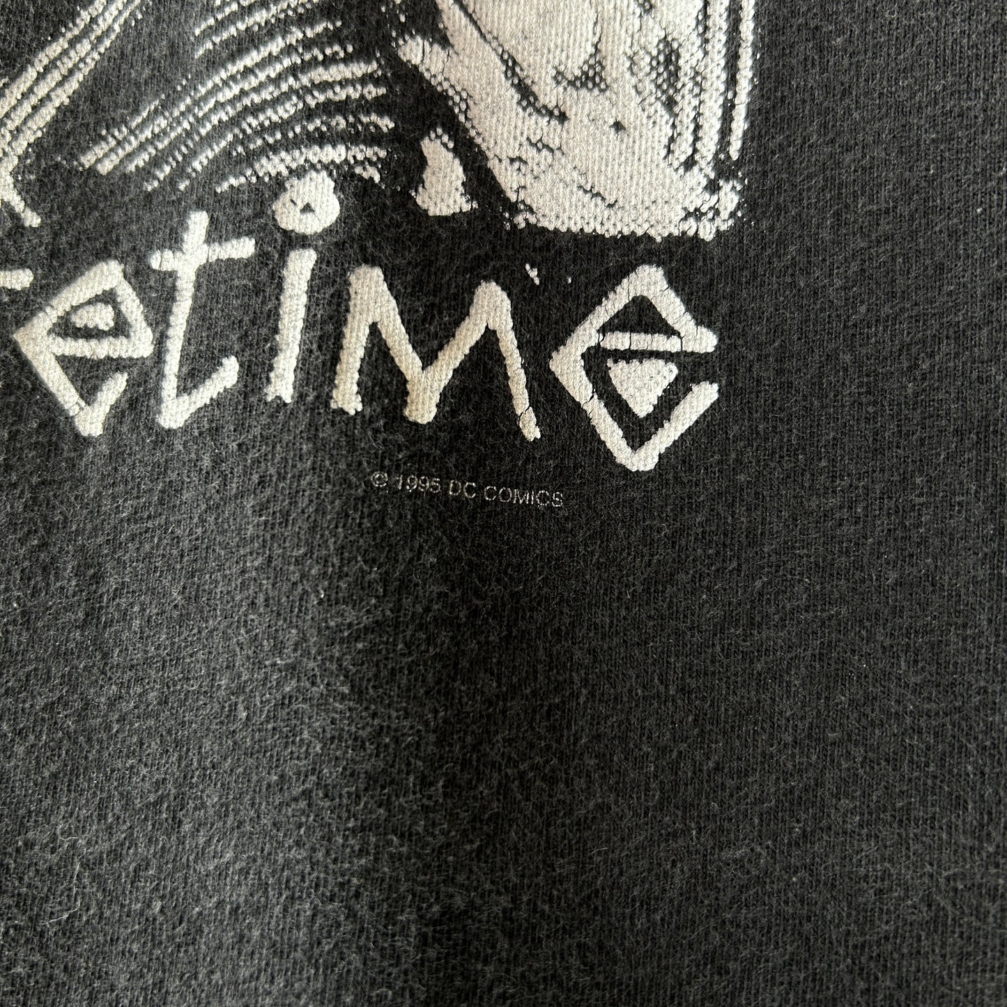 90's DC COMICS The Sandman ”Death" Tシャツ サンドマン アメコミ 黒(XL)/C1033T-SO