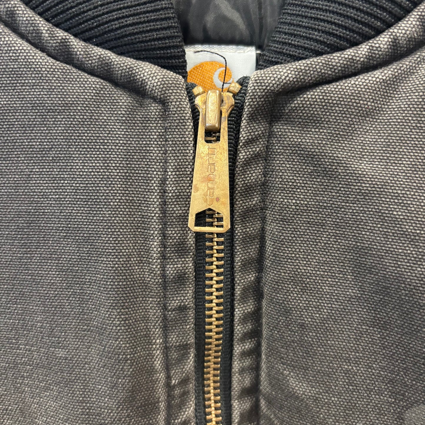 90's Carhartt カーハート ダックベスト U01 BLK ワークベスト(XL)/B3398V-SO