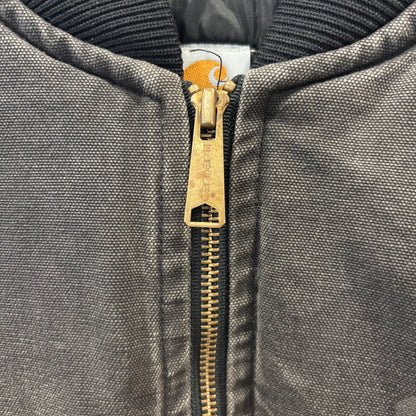 90's Carhartt カーハート ダックベスト U01 BLK ワークベスト(XL)/B3398V-SO