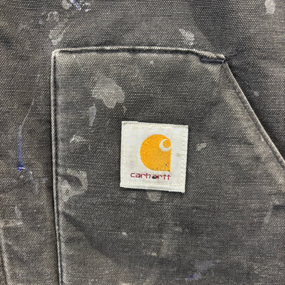 90's Carhartt カーハート ダックベスト U01 BLK ワークベスト(XL)/B3398V-SO