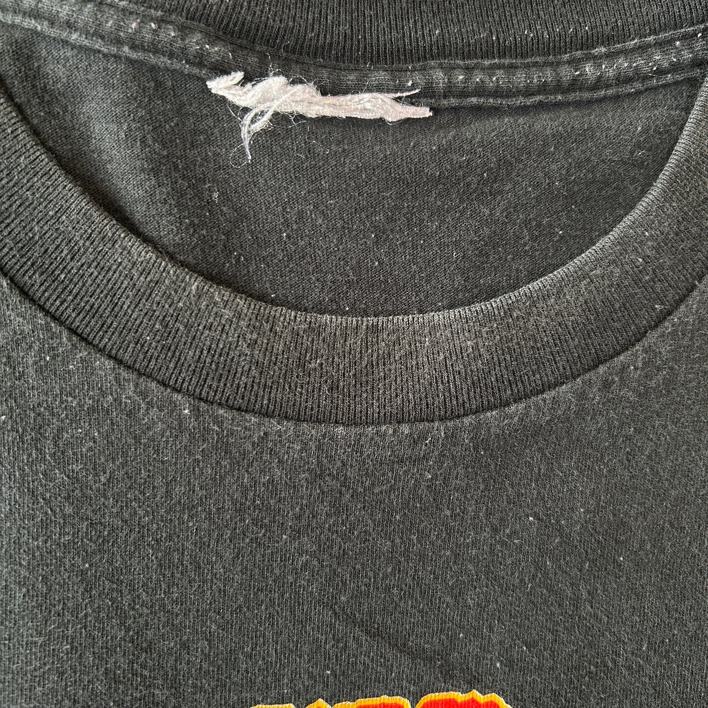 90's Chase Authentics Nascar ナスカー ボビー・ラボンテ Tシャツ 黒 レーシングカー (L)/A7580T-SO