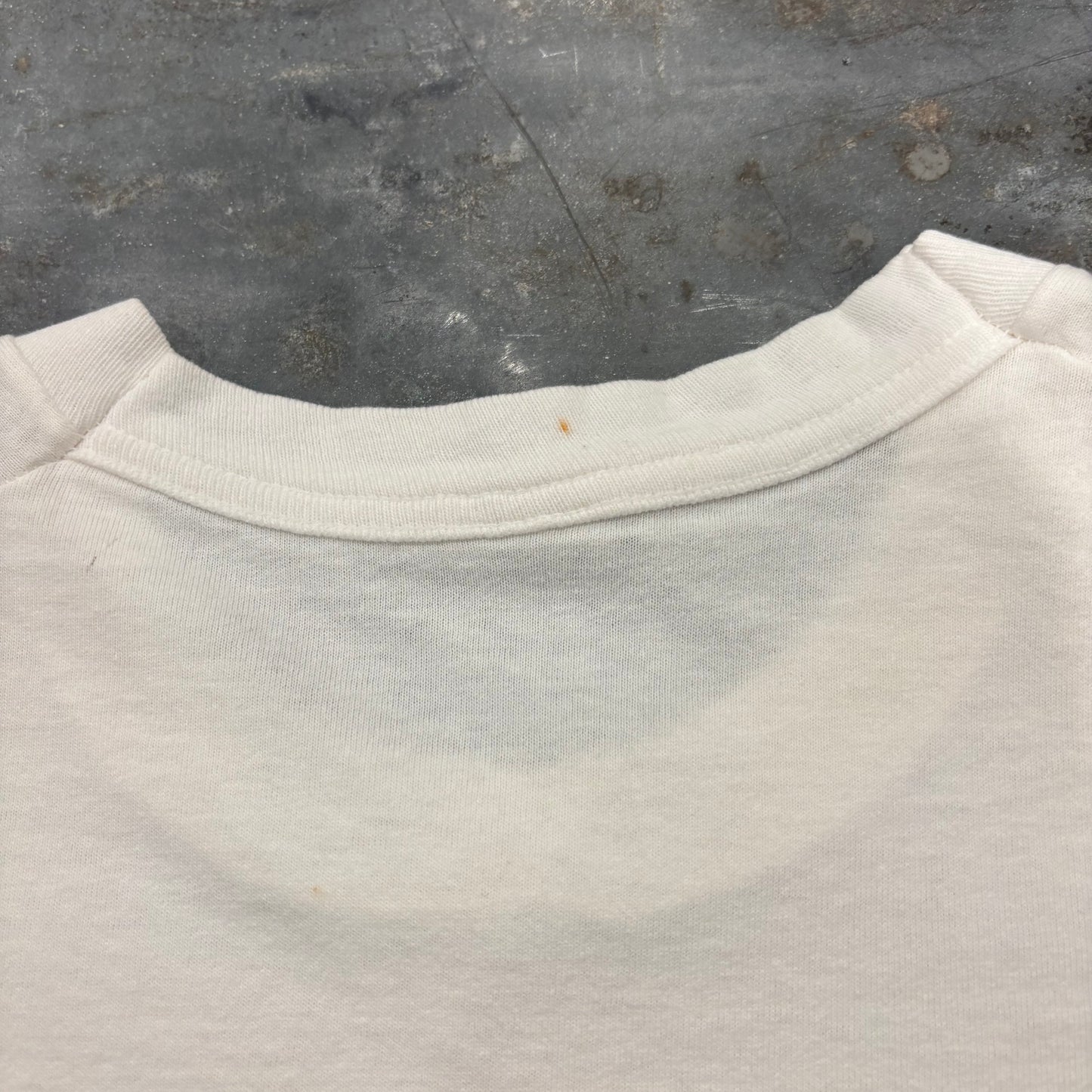 90's FRUIT OF THE LOOM フルーツオブザルーム The Beatles ビートルズ LET IT BE アルバム ジャケ写 Tシャツ 白 (L) /A3437T-SO