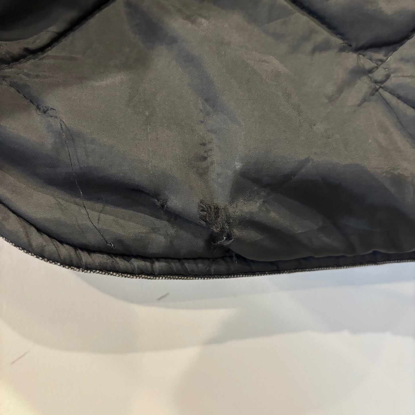 90's Carhartt カーハート ダックベスト U01 BLK ワークベスト(XL)/B3398V-SO