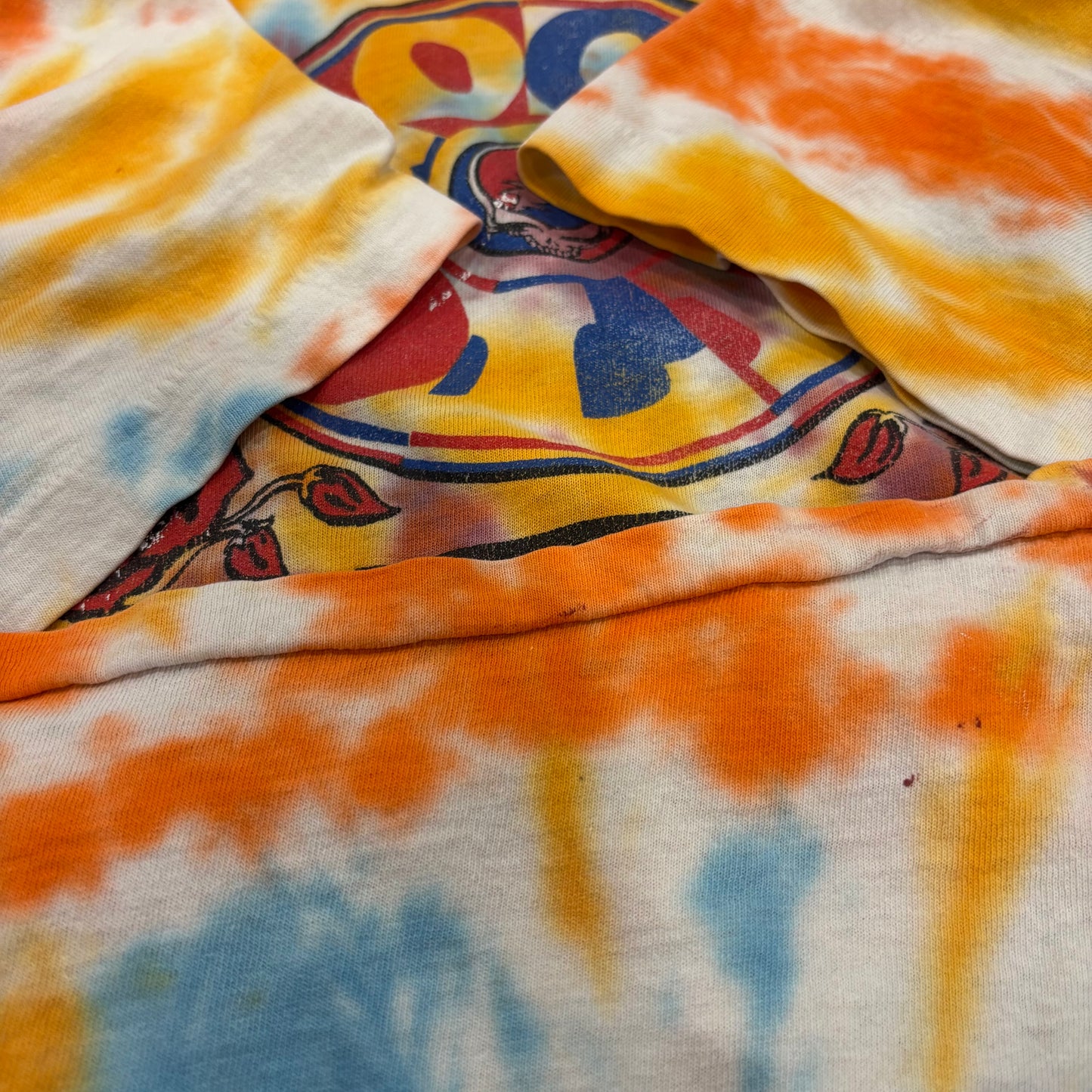 80's Hanes ヘインズ Grateful Dead グレイトフル・デッド タイダイ柄 Tシャツ /A6980T-SO