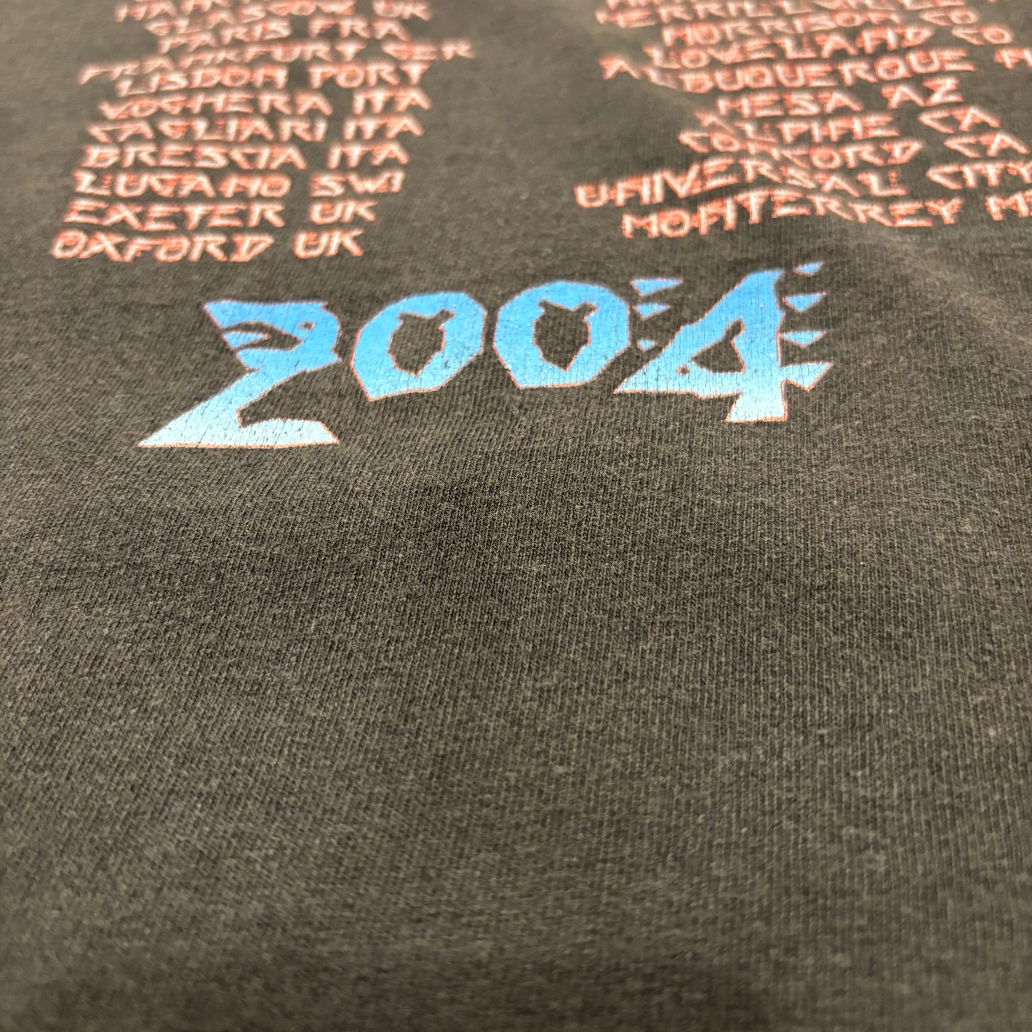 00's Yes 2004 ３５周年ツアーTシャツ ブラック (サイズ不明) /C3557T-SO