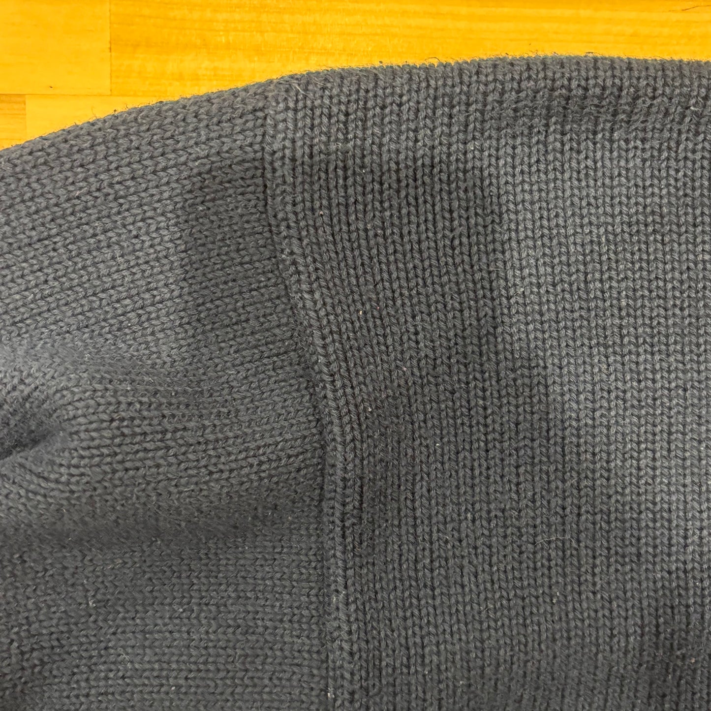 90's Eddie Bauer コットンニット 紺 (XL)/A8380K-SO