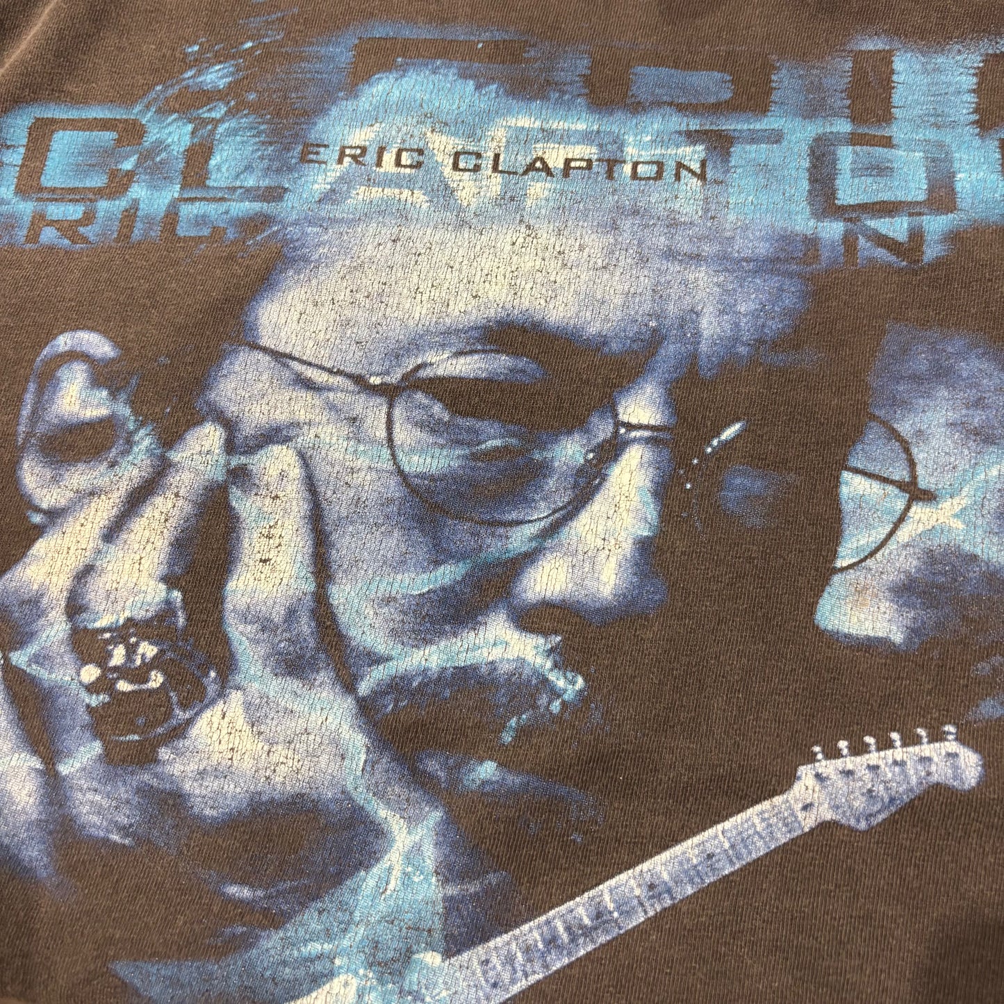 00's ERIC CLAPTON 1998 WORLD TOUR T-shirt (XL)/A3806T-SO