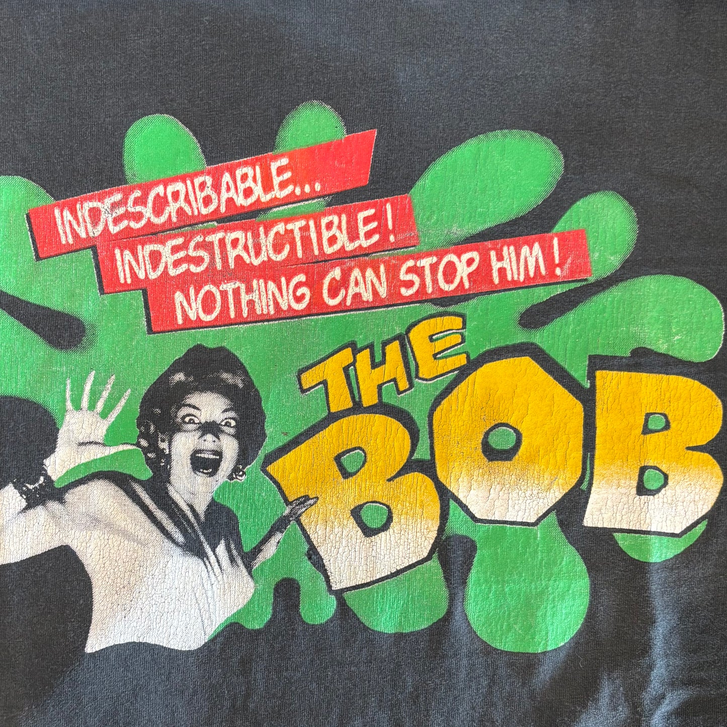 00's LEE THE BOB Movie Poster Tシャツ 黒 (2XL)/B2069T-SO