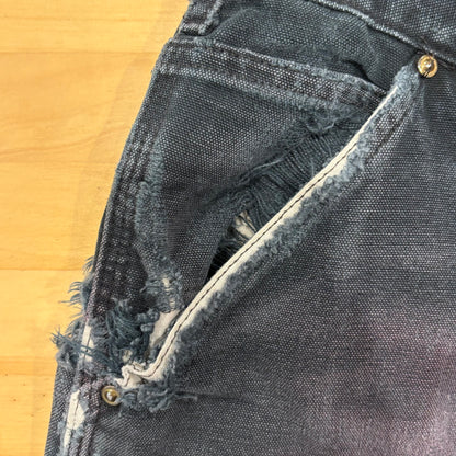 90's Carhartt カーハート ダブルニー ブラック (36×30)/A8363P-SO