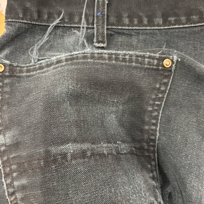 90's Carhartt カーハート ダブルニー ブラック (36×30)/A8363P-SO