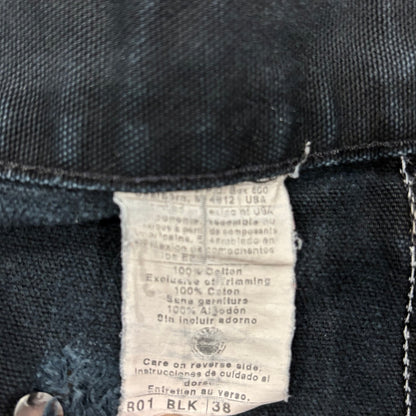 00's carhartt カーハート ダブルニー ブラック (38×36)/A8431P-SO