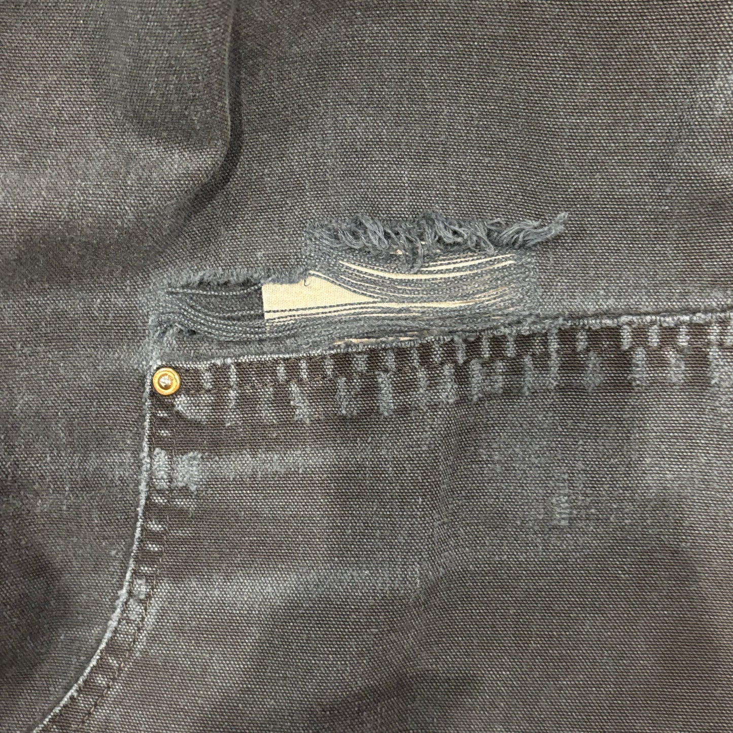 00's carhartt カーハート ダブルニー ブラック (38×36)/A8431P-SO