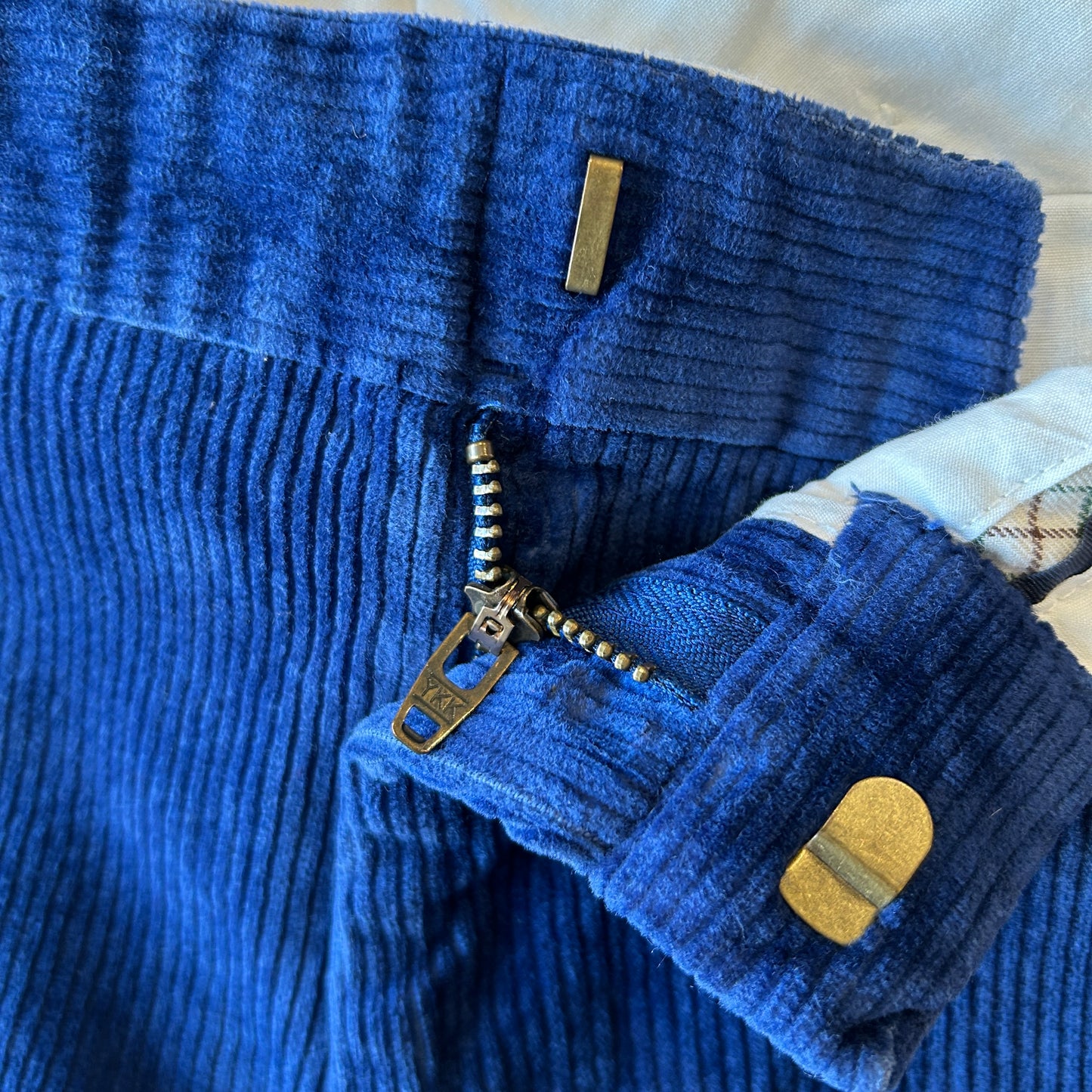 POLO GOLF ラルフローレン 太畝 コーデュロイパンツ ブルー(36×32)/A9640P-SO