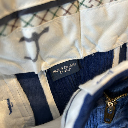 POLO GOLF ラルフローレン 太畝 コーデュロイパンツ ブルー(36×32)/A9640P-SO