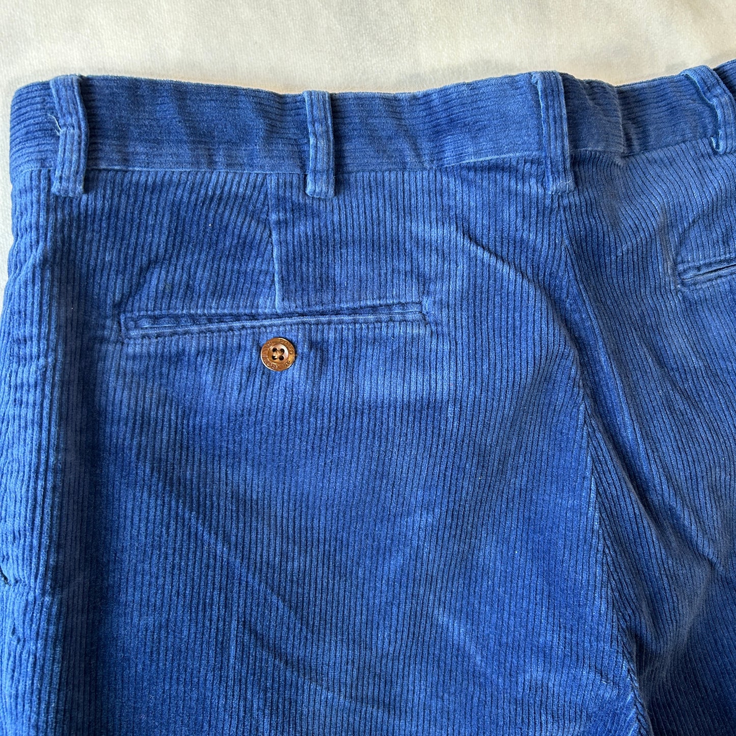 POLO GOLF ラルフローレン 太畝 コーデュロイパンツ ブルー(36×32)/A9640P-SO
