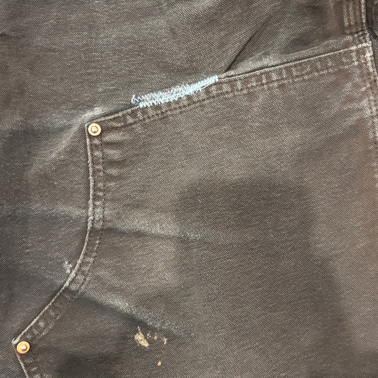 00's Carhartt カーハート ダブルニー ブラック (36×34)/A8364P-SO