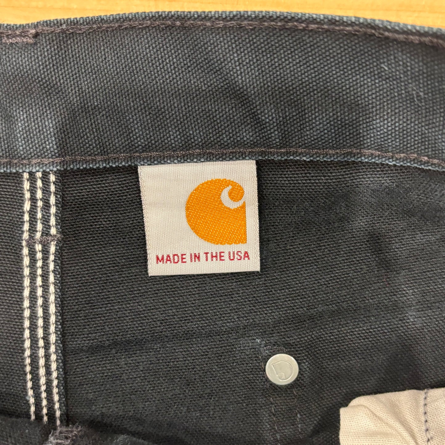 00's Carhartt カーハート ダブルニー ブラック (36×32)/A8365P-SO