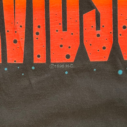 90's Harley-Davidson "NOTHING SOUNDS LIKE"Tシャツ 黒 (L)/B2065T-SO