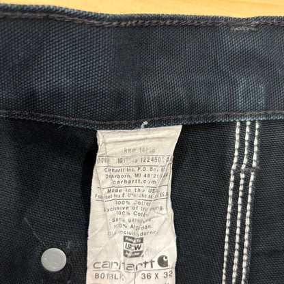 00's Carhartt カーハート ダブルニー ブラック (36×32)/A8365P-SO