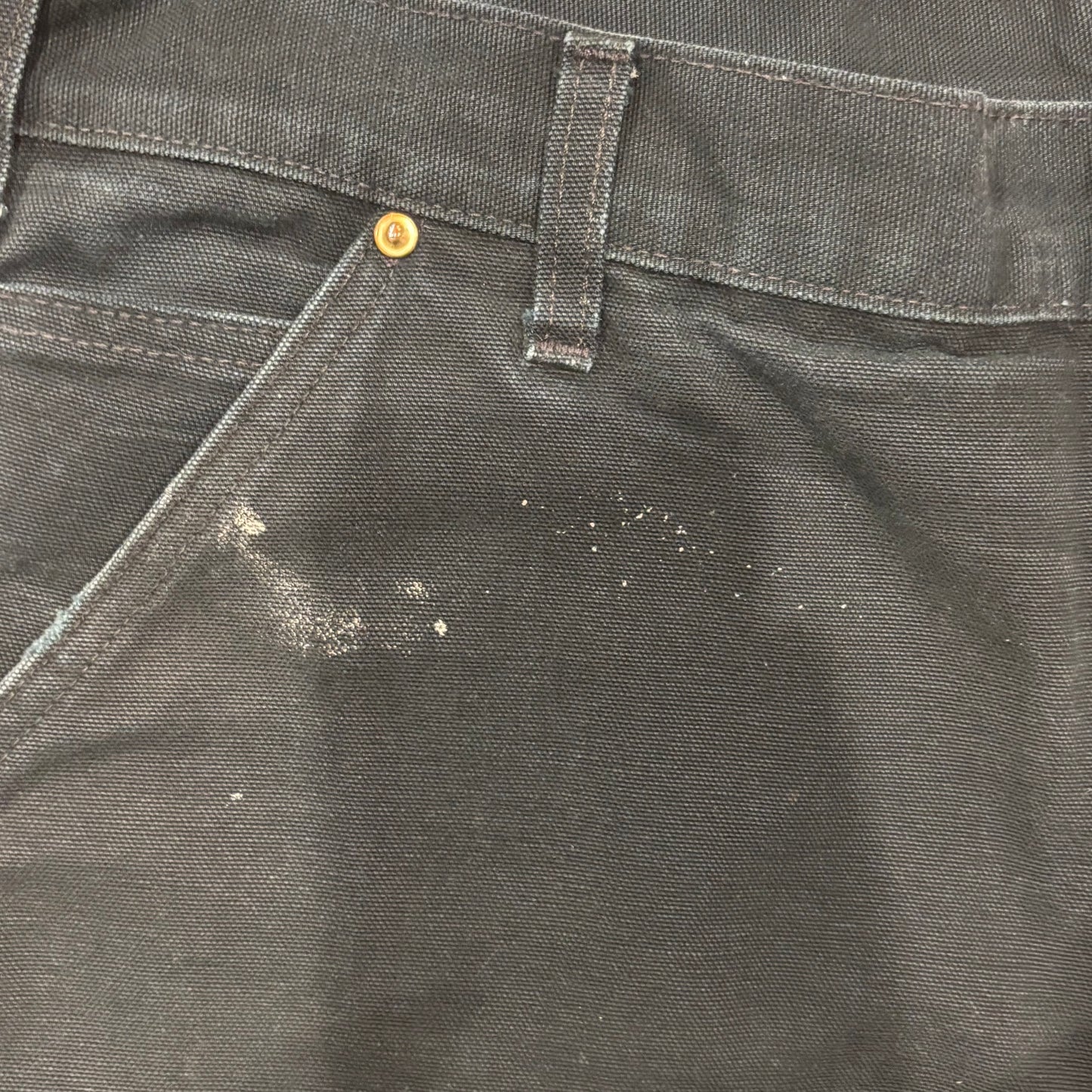 00's Carhartt カーハート ダブルニー ブラック (36×32)/A8365P-SO