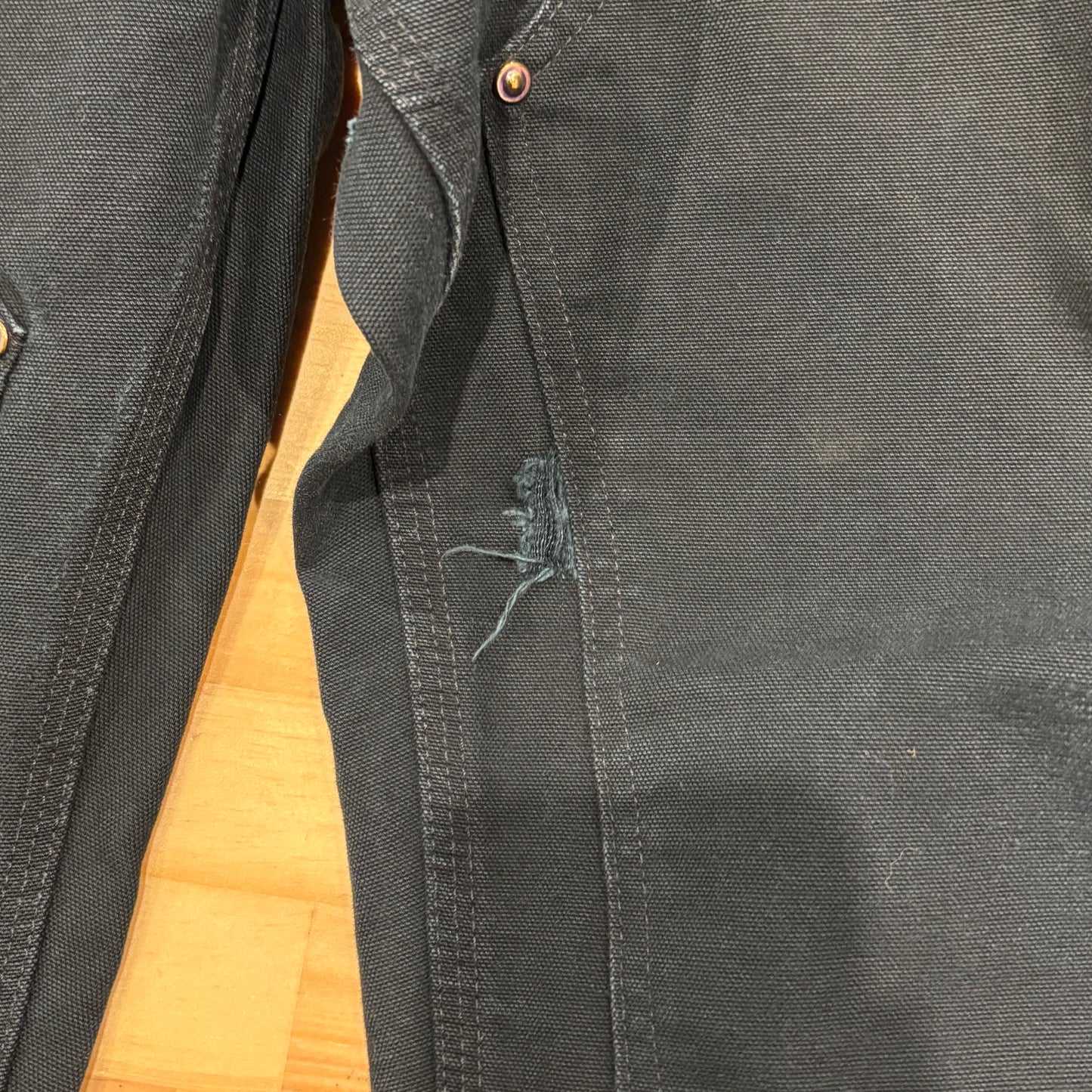 00's Carhartt カーハート ダブルニー ブラック (36×32)/A8365P-SO