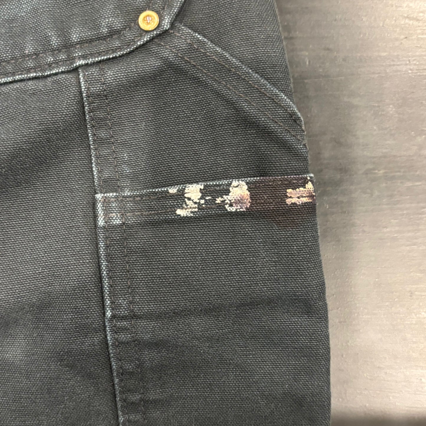 00's Carhartt カーハート ダブルニー ブラック (36×32)/A8365P-SO