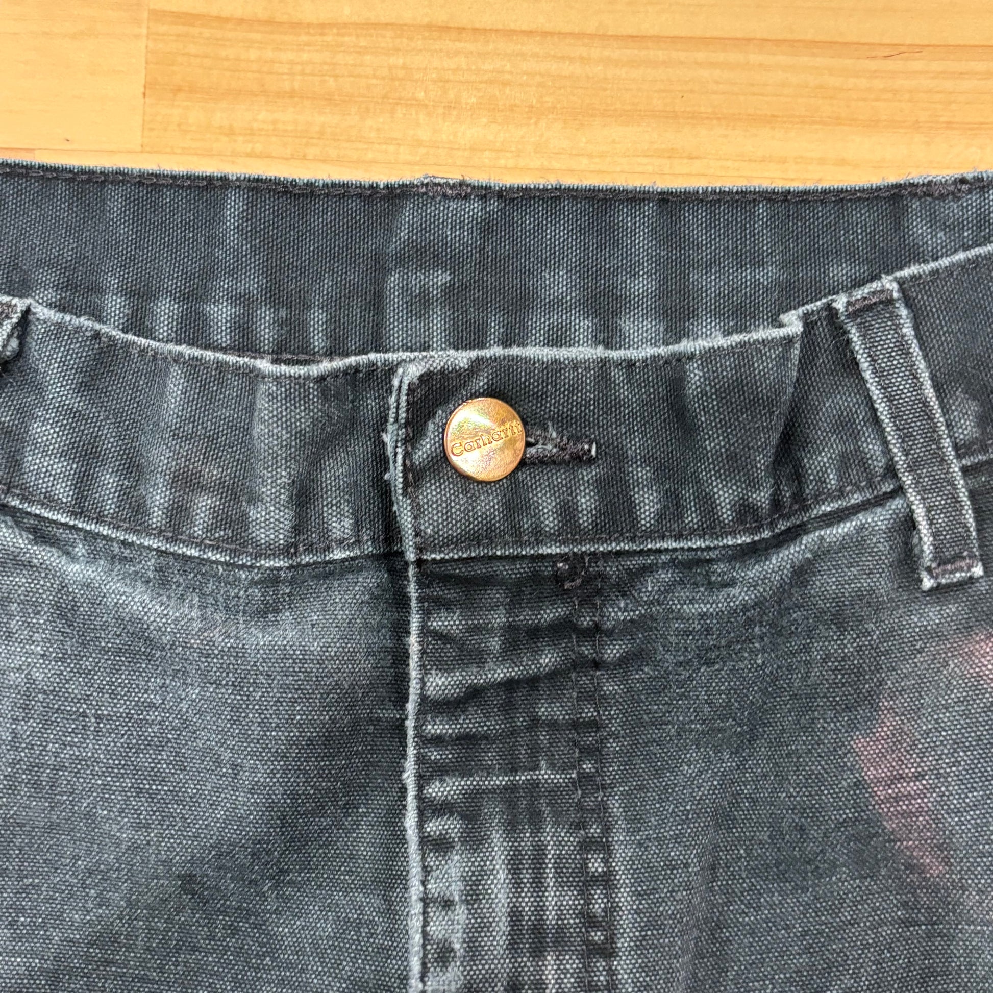 00's Carhartt カーハート ダブルニー ブラック (サイズ不明)/A8361P 00's Carhartt カーハート ダブルニー ブラック (サイズ不明)/A8361P