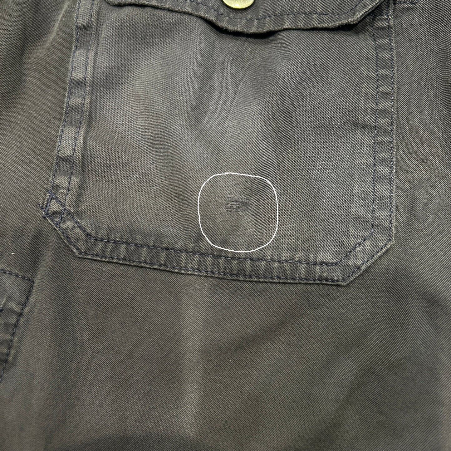 Polo by Ralph Lauren ラルフローレン コットン カーゴショーツ ハーフパンツ 製品染め ネイビー(34)/C1037P-SO